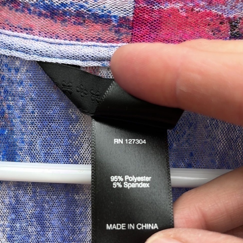 LIKE New Ali Miles Open Front Duster Top - Picture 6 of 7